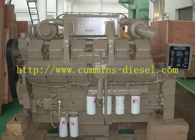 Echte Verschiebung des Cummings-Industriemaschinen-Dieselmotor-KTA38-C1050 V-12 der Zylinder-38L